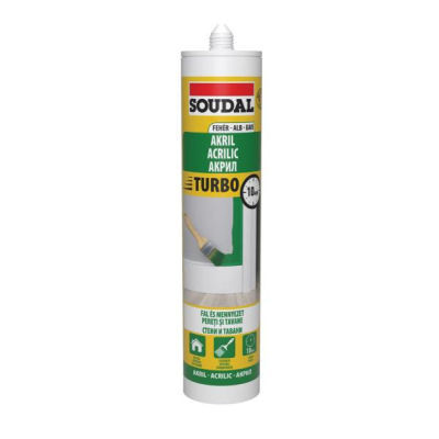 Soudal  akril turbo fehér  280ml