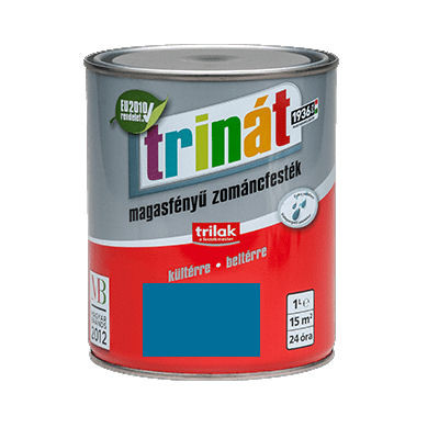 Trinát magasfényű zománc középkék /701/  1 L