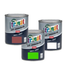 Trinát Trikolor matt zománc festék fehér      1 L
