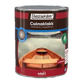 Lazurán csónaklakk  magasfényű      0,75 L