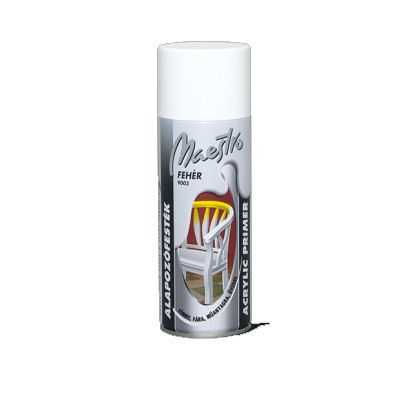 Maestro  alapozó fehér matt spray   400ml
