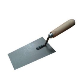 Kőműves kanál acél szögletes