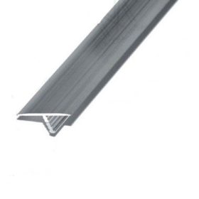 Élvédő  T burkolatváltó 14 mm natúr aluminium  2.5