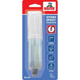 Mester Epoxy ragasztó 2*12,5 ml kétkomponensű