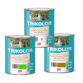 Trikolor kerítésfesték angolvörös  0,75 L
