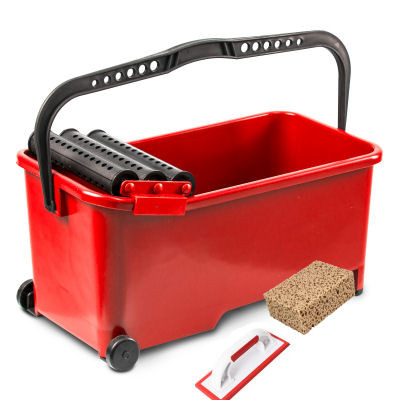 Vödör burkoló görgökkel 20l+kiegeszitő