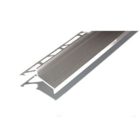 Élvédő  teraszprofil aluminium 10mm  2,5m