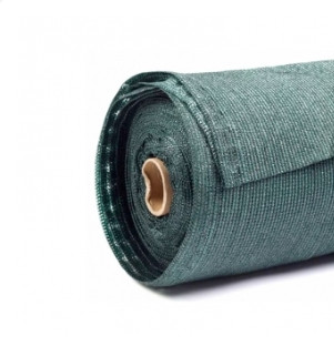 Árnyékoló háló 1,5x10m zöld 90gr/m2 80% takarás