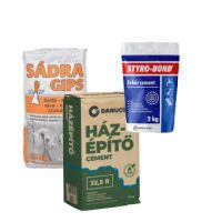 Cementek, gipszek